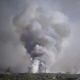 آتش‌سوزی در شمال غربی آتن، ۱۹ ژوئیه ــ عکس: AFP
