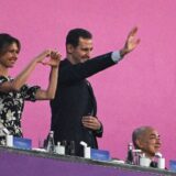 بشار اسد در کنار همسرش اسما